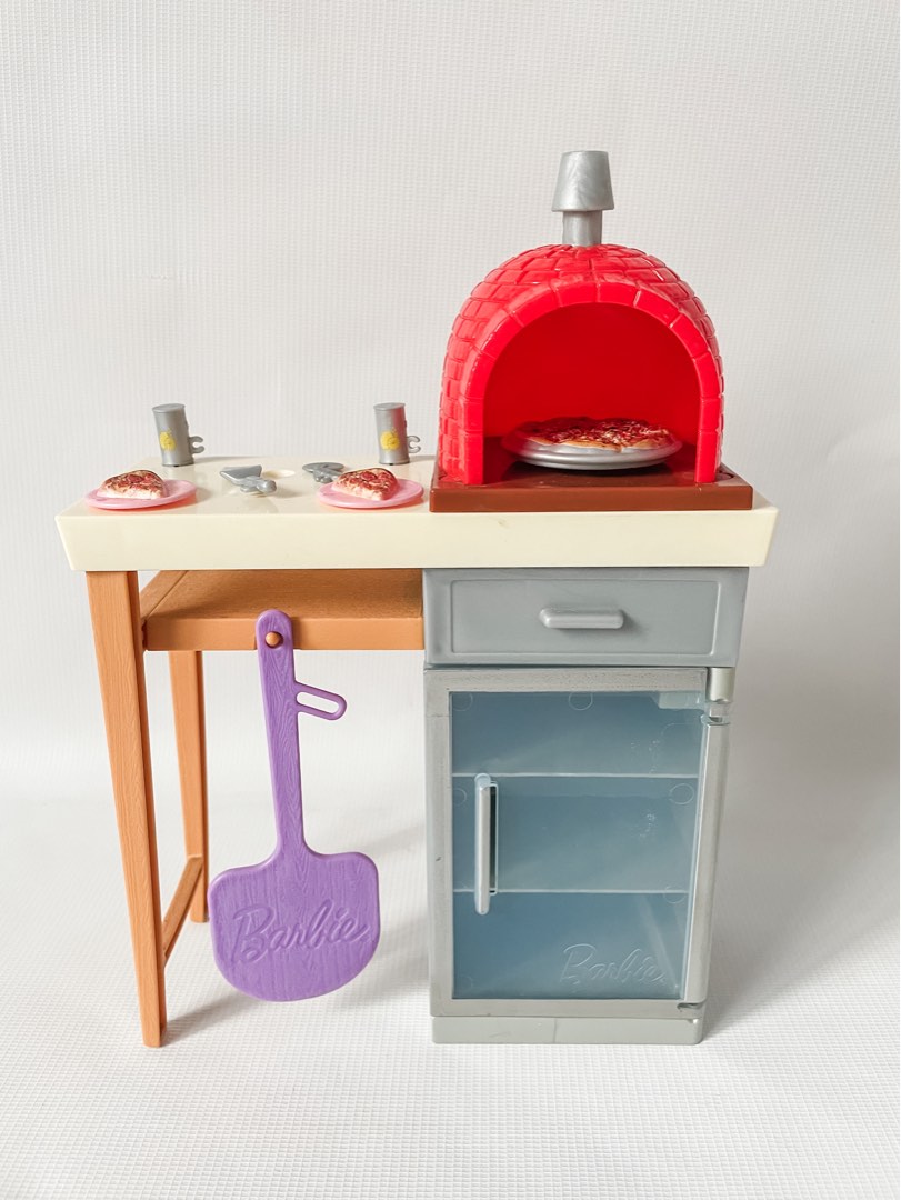 Barbie pizza discount oven set