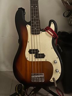 Clifton Bass Guitar with Amplifier and Stand