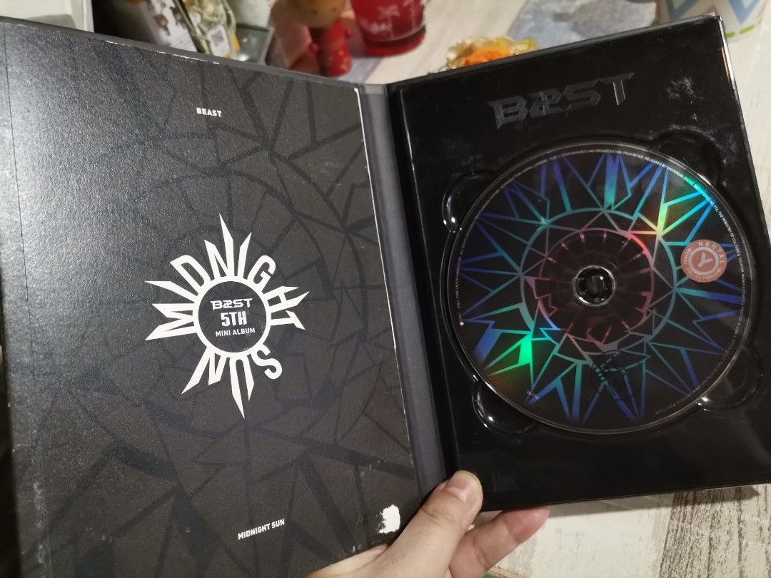 Beast -Midnight Sun- (Unsealed) (Category: CDs & DVDs) located in Taguig. Submitted by lae.onlineshop (Listing ID 1252158871, Image 3). Description: Beast -Midnight Sun- (Unsealed) 5th Mini Album photo book +CD only AS IS, WHERE IS ‼️1 DAY RESERVATION ONLY‼️ Japan Import. Please limit your expectations. WHAT YOU SEE IS WHAT YOU GET. MOP: Gcash/Unionbank only MOD: REGULAR JNT/Shopee checkout/Lalamove (By appointment) Shipping schedule? 15th & 30th