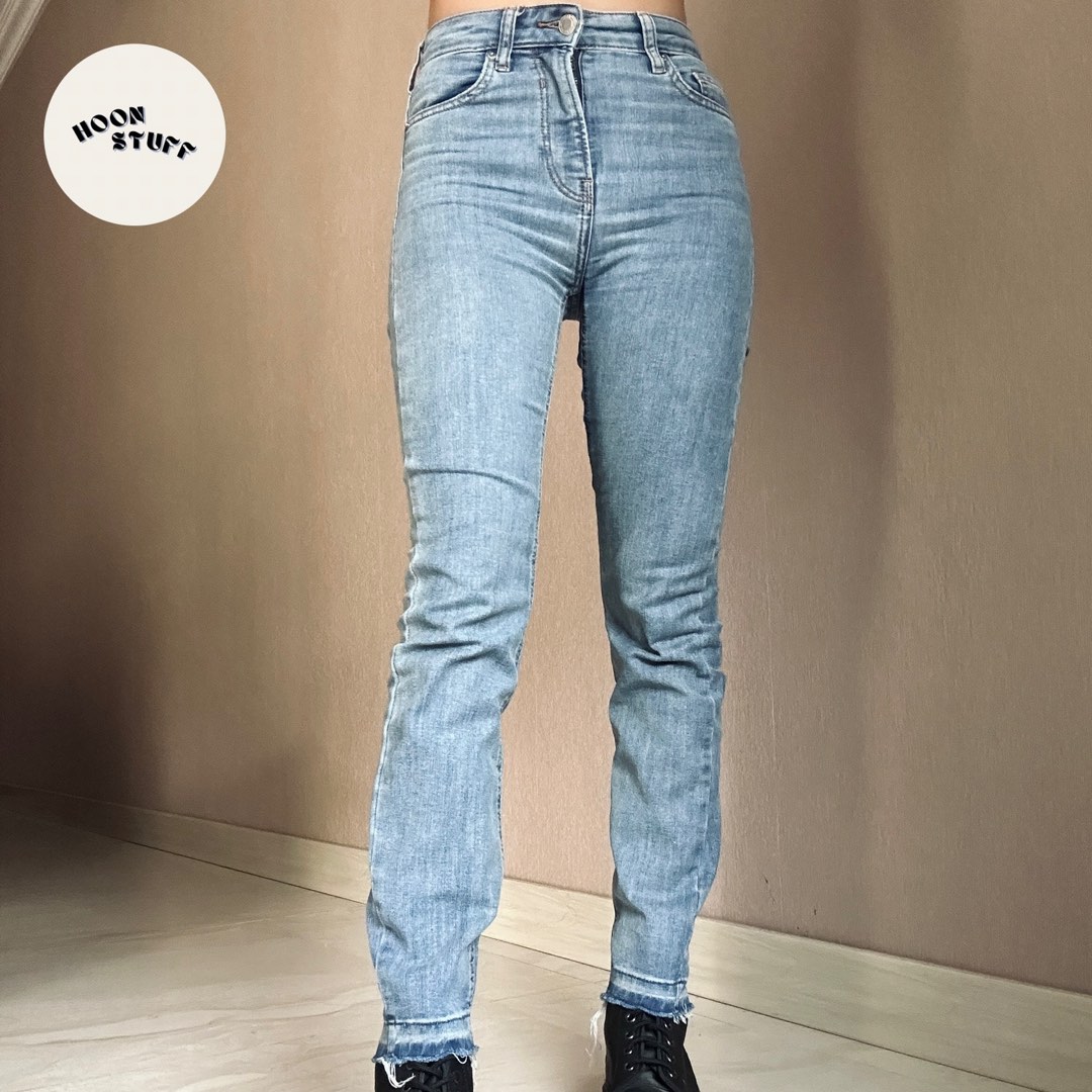 Bershka jeans skinny top high rise