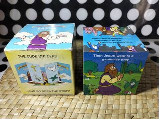 Bible Easter Story Cube With Box
