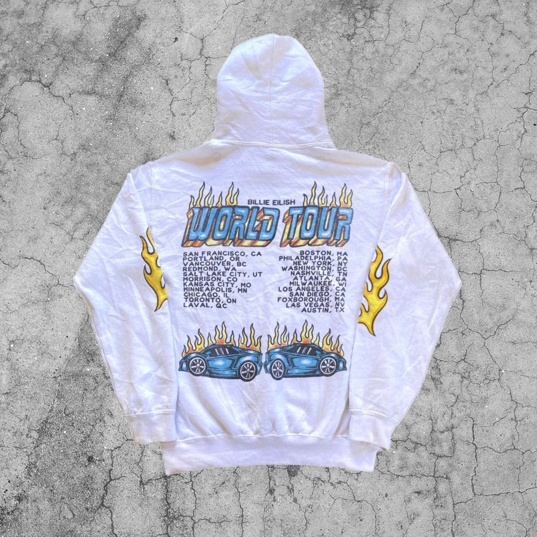 Billie eilish world outlet tour hoodie