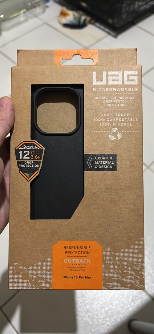 BIODEGRADABLE OUTBACK SERIES IPHONE 13 PRO MAX 5G CASE, Mobile Phones