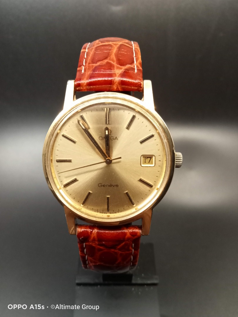 FULLY RESTORED Birthday Watch 1974 Omega Geneve Cal