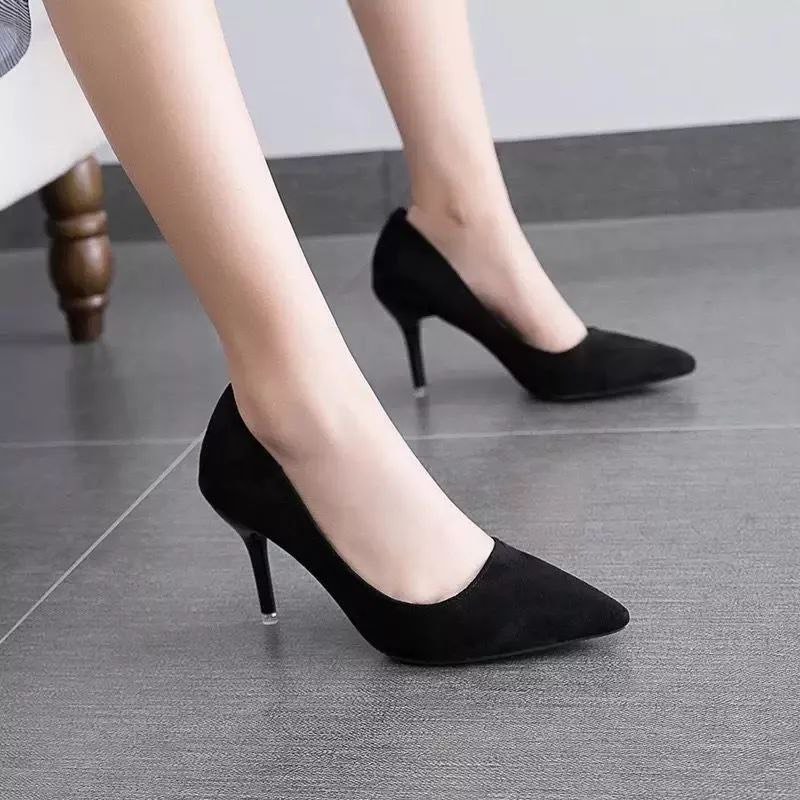 Girls black outlet high heels