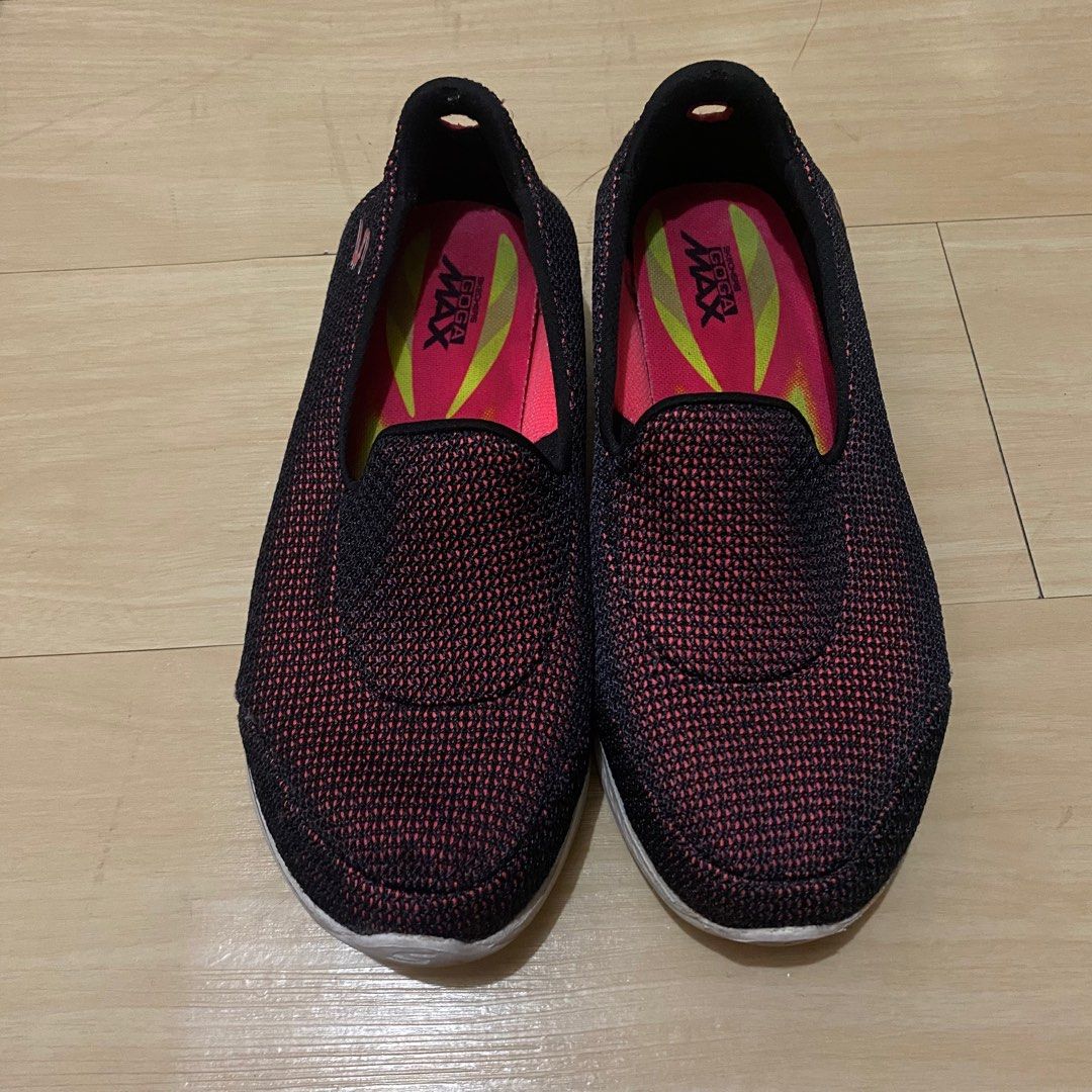 Skechers goga top max womens pink