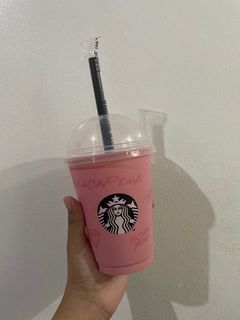 Blackpink x Starbucks Reusable Cup with Stickers