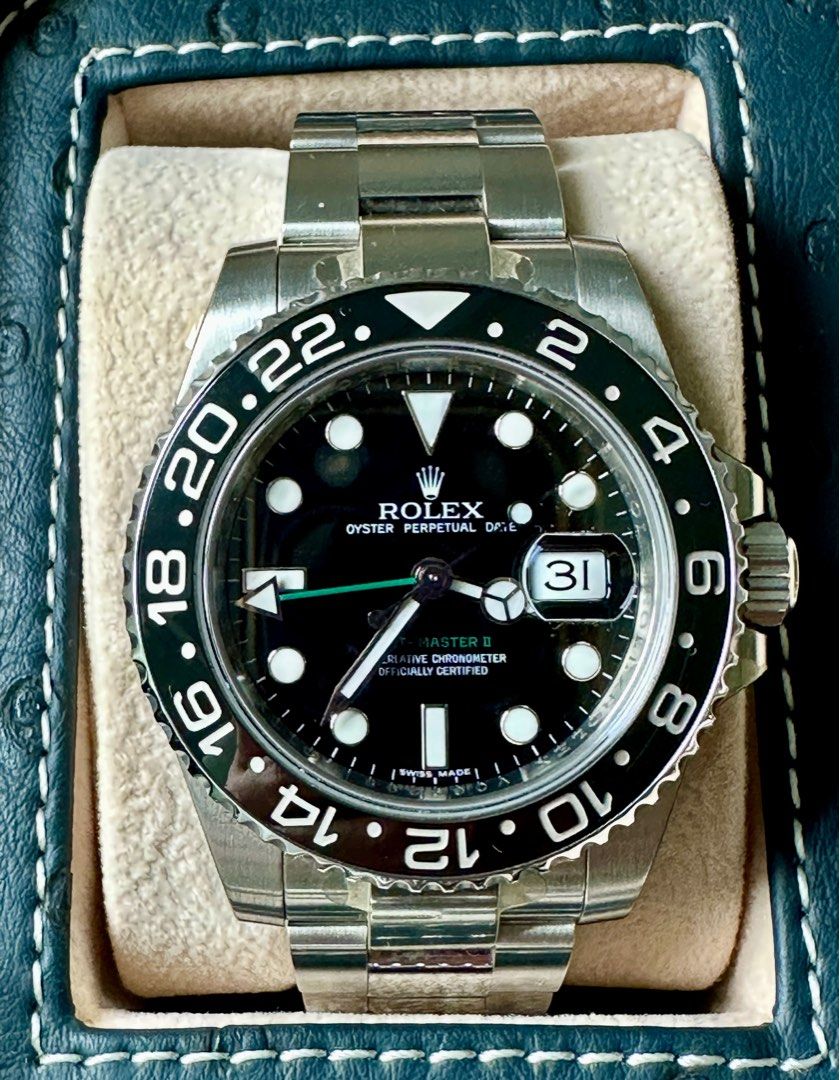 Gmt master 2 top rectangular dial
