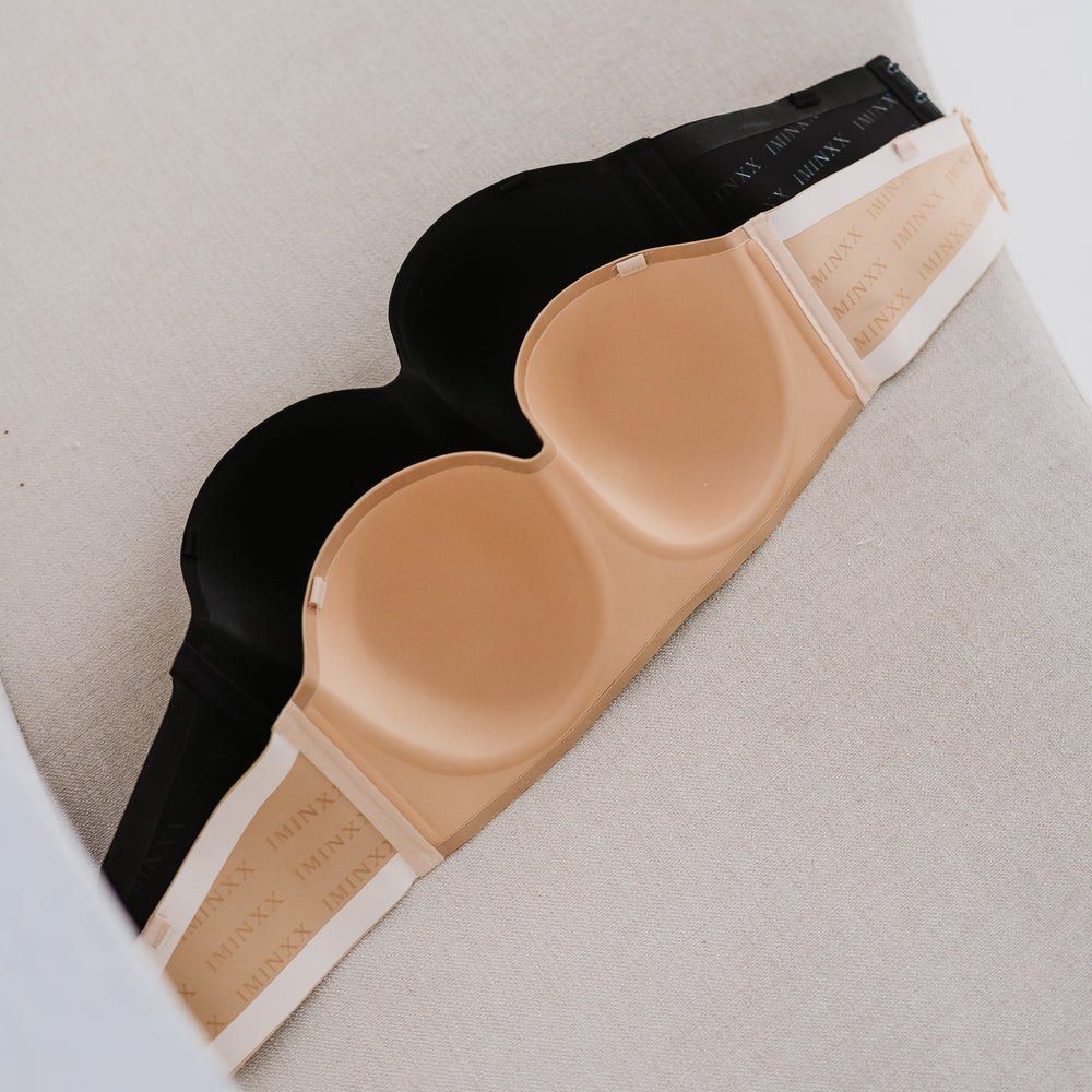 Full Scoop! Seamless Lightly-lined Anti-slip Strapless Wireless Bra in