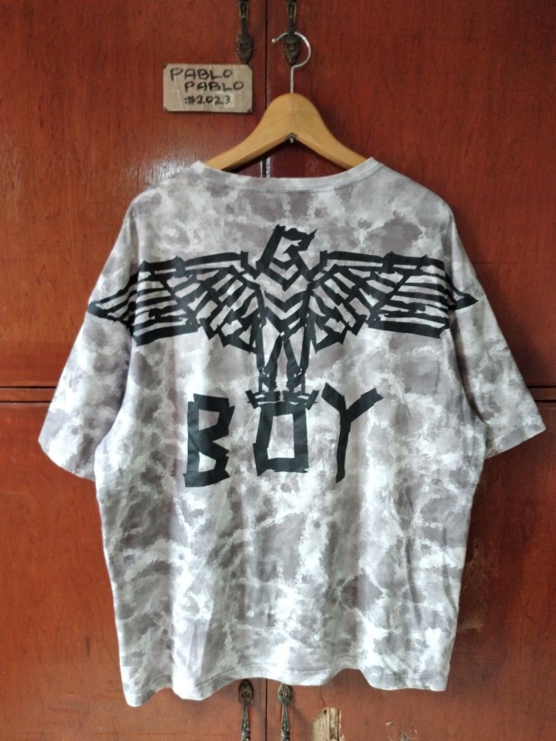 Boy London Water Patern Tee, Men's Fashion, Tops & Sets, Tshirts