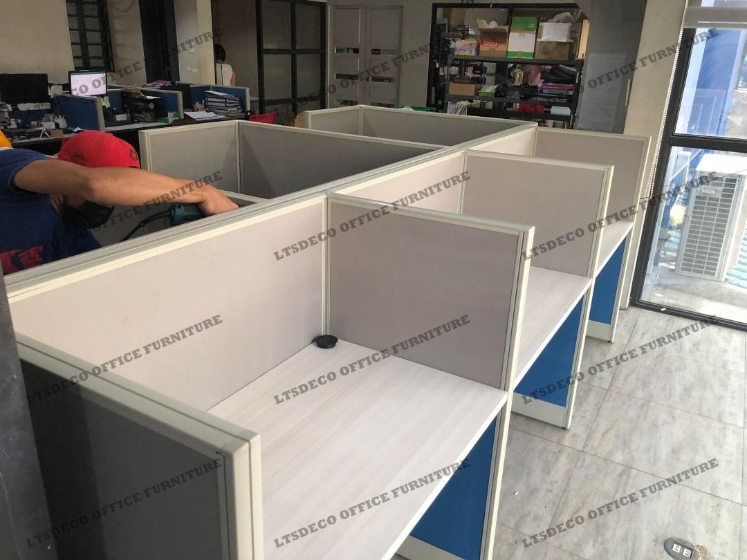 BPO WORKSTATION TABLE FURNITURE OFFICE PARTITIONS on Carousell
