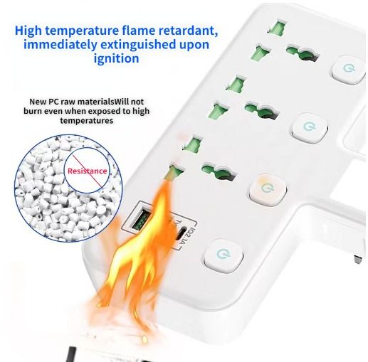 British Standard Socket Wireless Multifunctional Electric Light With ...