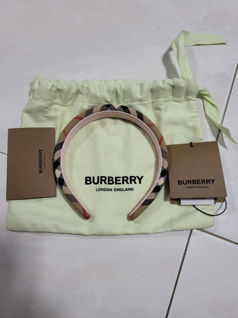 Burberry headband vintage online