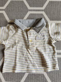 Calvin Klein Baby Polo Shirt 3-6 Baju bayi