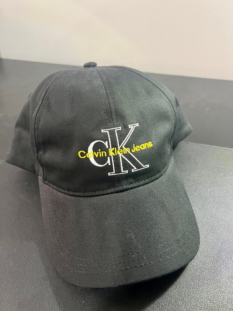 Calvin Klein CK hat (Jungkook vibes) (Category: Caps & Hats) located in Quezon City. Submitted by denwade (Listing ID 1252047306, Image 1). Description: Calvin Klein (CK) hat (Jungkook vibes) Snap back Used but in excellent condition Selling for 2k Location: Commonwealth QC.