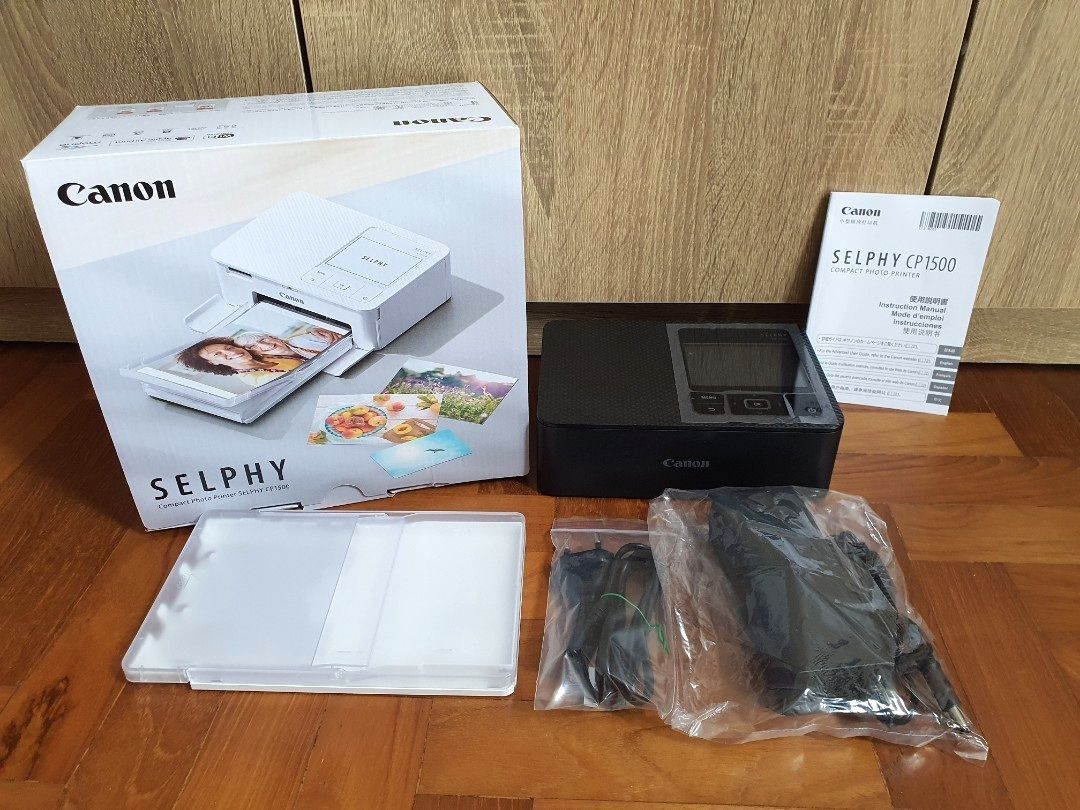 Canon Selphy CP1500 (Black), TV & Home Appliances, Other Home