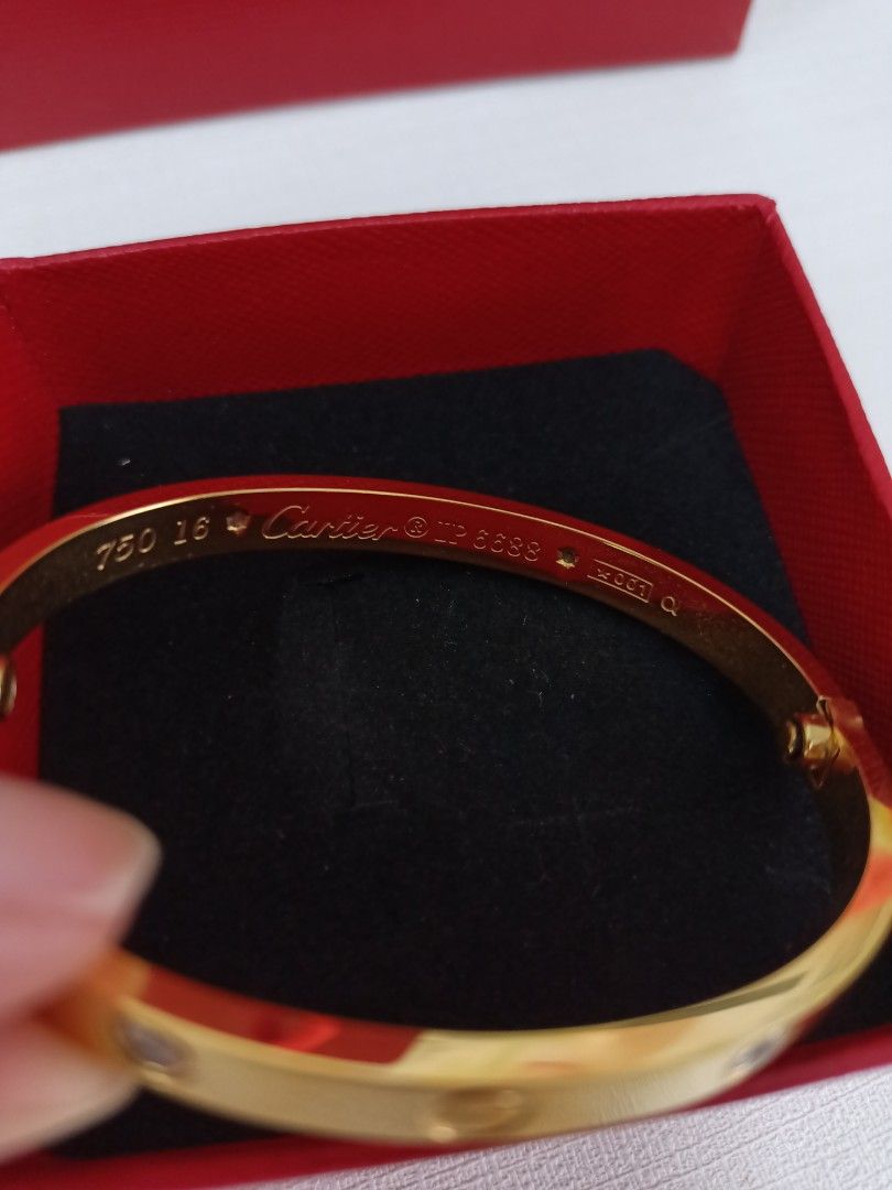 Cartier bracelet 750 16 top
