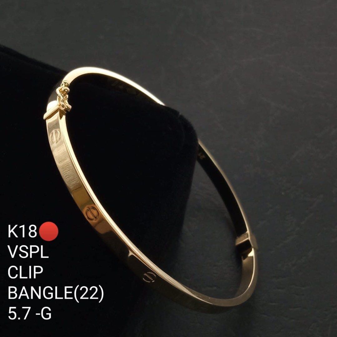 Cartier Thin Bangle Women s Fashion Jewelry Organizers Bracelets on Carousell