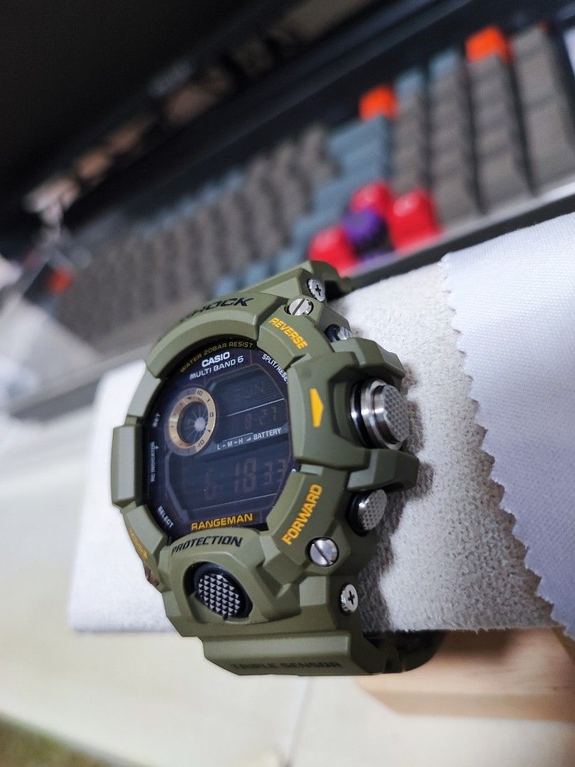 Casio G Shock RANGEMAN GW9400 3 Military Green