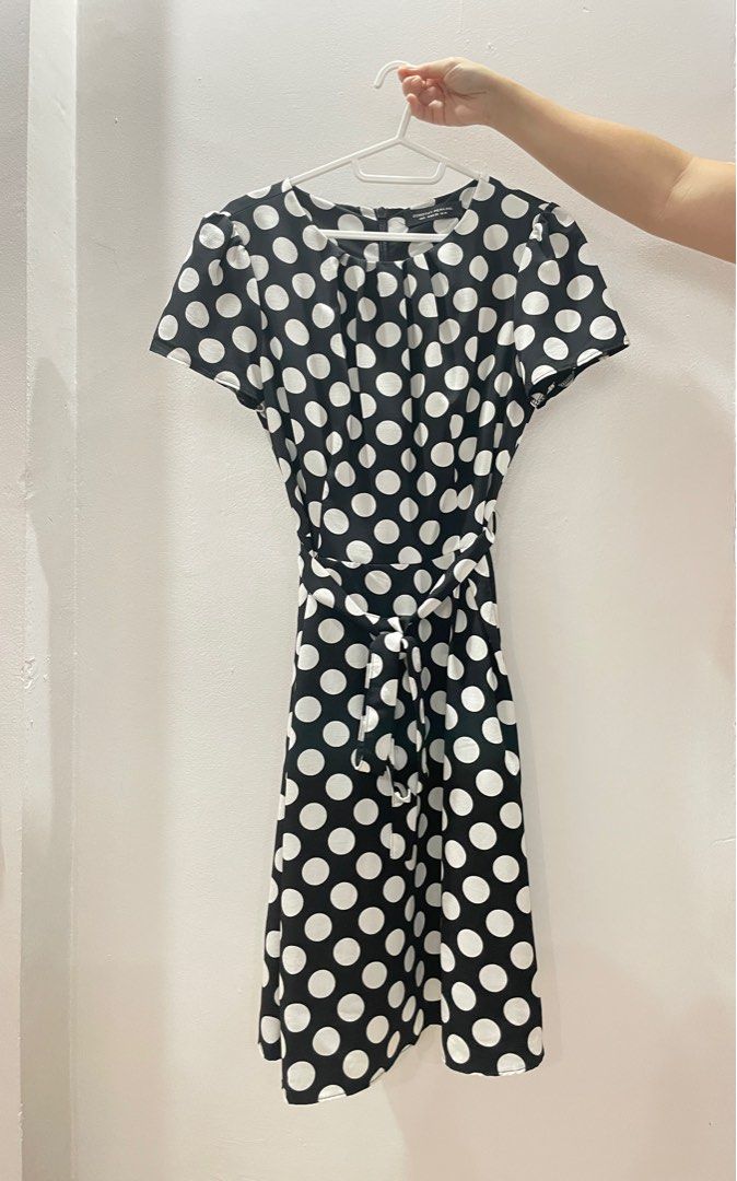 Casual polka dot dress on sale