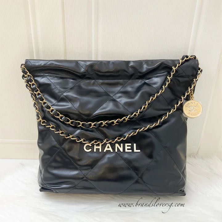 Chanel Mini Hobo 22, Luxury, Bags & Wallets on Carousell