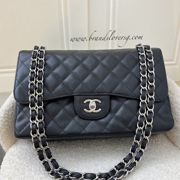 ✖️SOLD✖️ Chanel Jumbo Classic Flap DF in Black Caviar and SHW, Luxury, Bags  & Wallets on Carousell