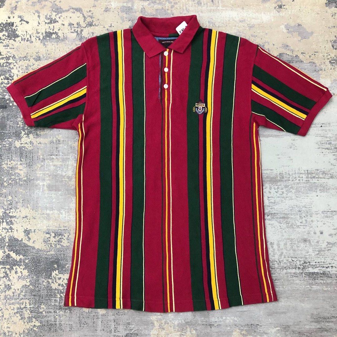 CHAPS X POLO RALPH LAUREN OXFORD POLO SHIRTS M TC34