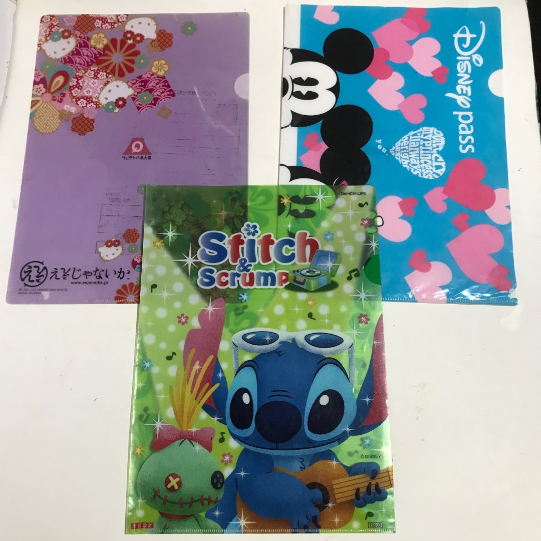 Character A4 folder #2107, Hobbies & Toys, Stationary & Craft ...