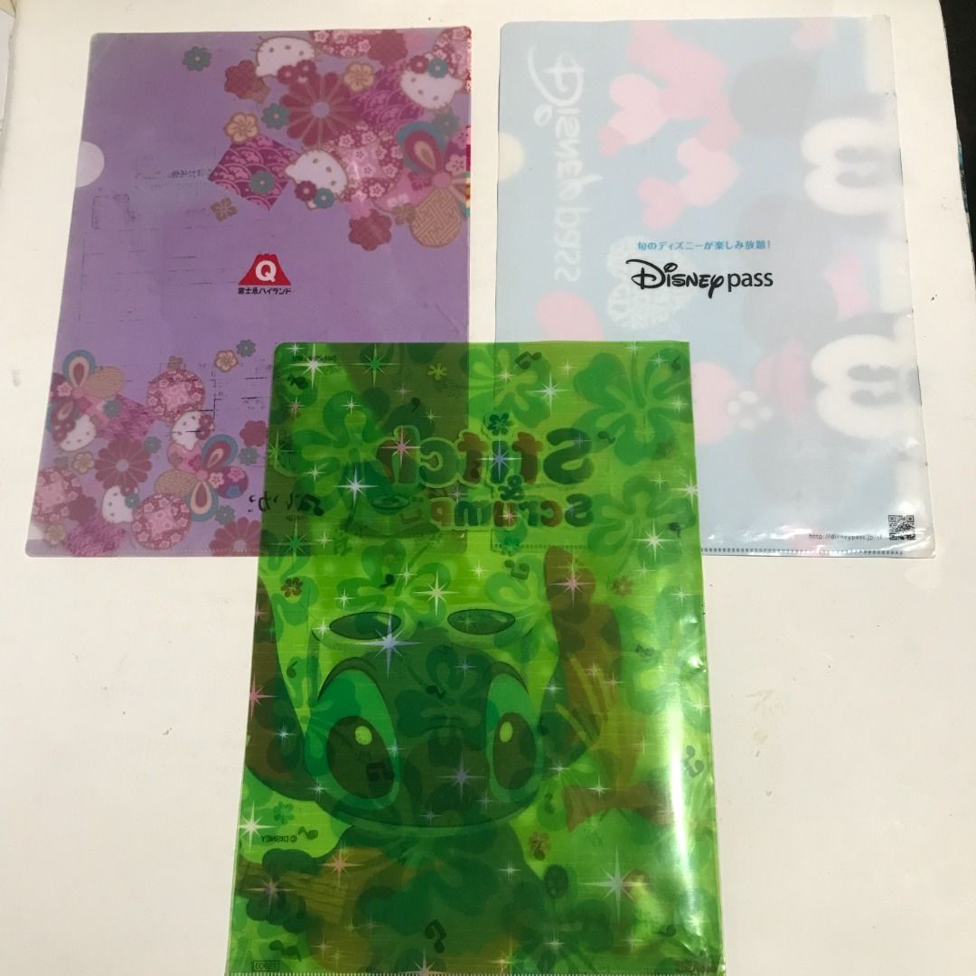 Character A4 folder #2107, Hobbies & Toys, Stationary & Craft ...