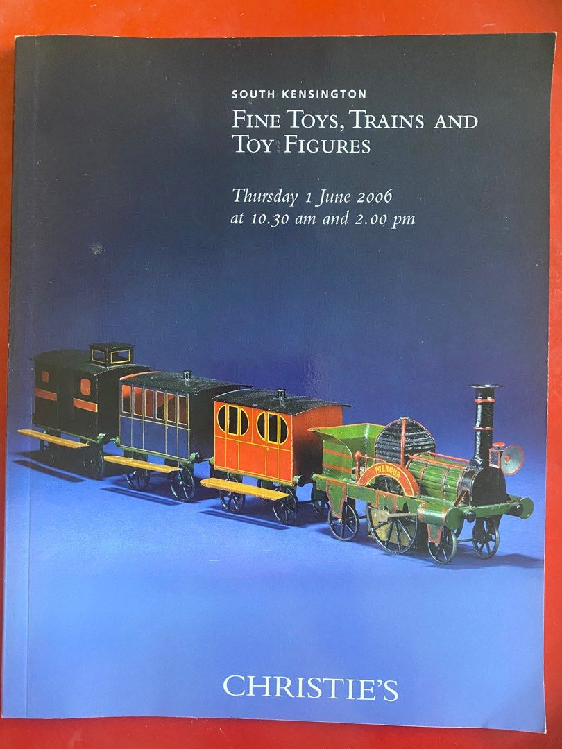 Christies Auction Catalog Fine Trains