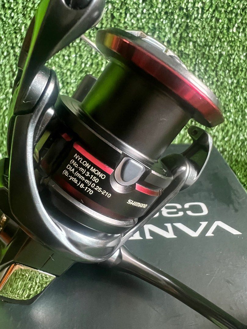Clearance]Bnib Shimano Vanford C3000HG Fishing Spinning Reel Authentic Not  Daiwa, Sports Equipment, Fishing on Carousell