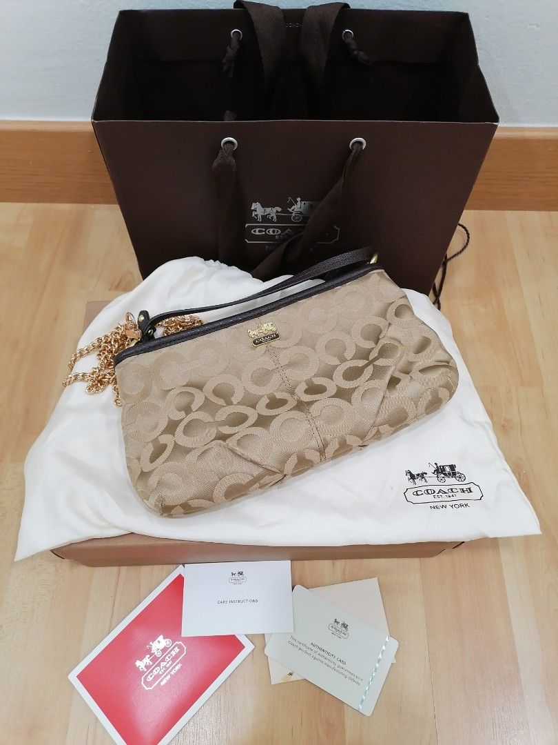 Coach dinner bag best sale