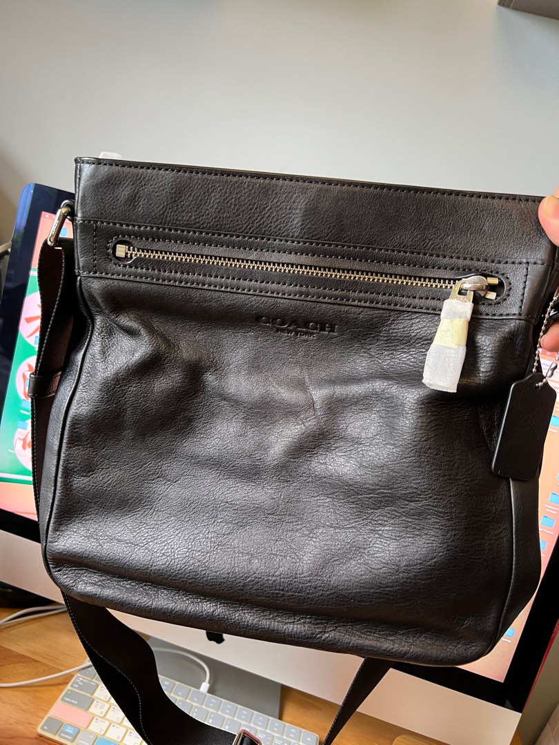 Coach messenger bag singapore discount