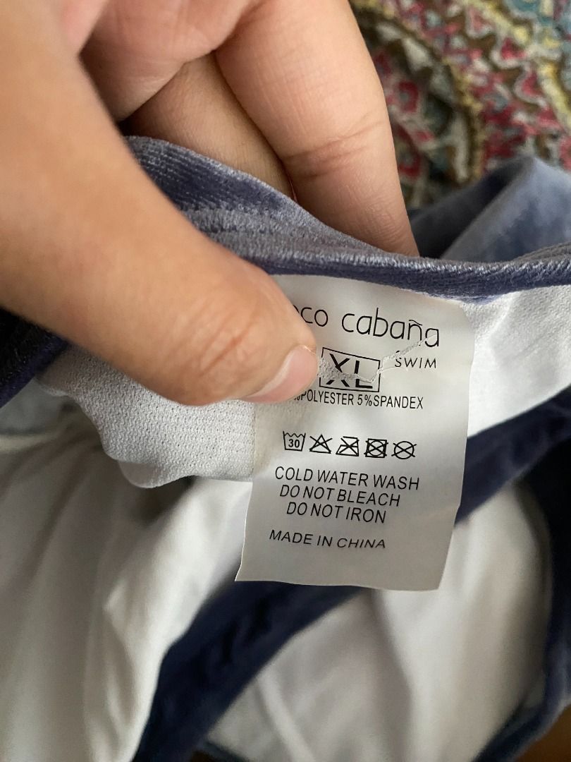 Coco Cabaña One piece velvet Bikini (Category: Bikinis & Swimsuits) located in Manila. Submitted by destashingmystuff (Listing ID 1252040890, Image 3). Description: .