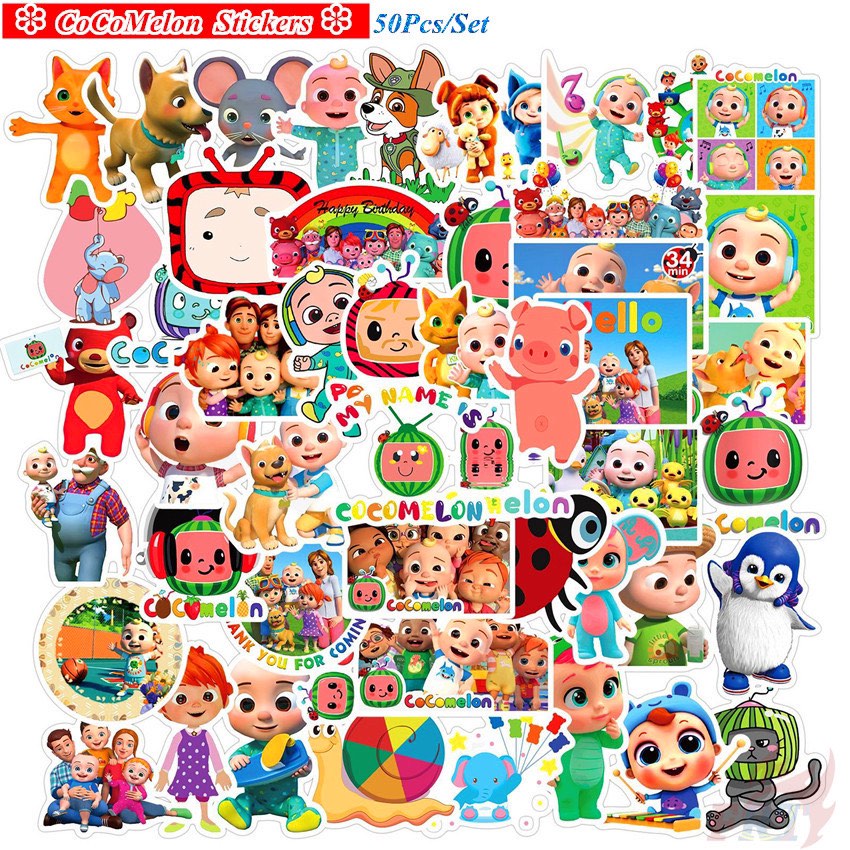 cocomelon set of stickers Hobbies Toys Stationary Craft Other Stationery Craft on Carousell