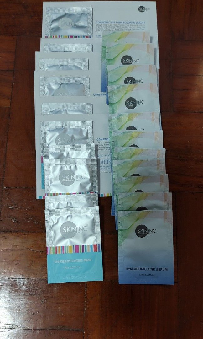 [Cost Effective Option] Skin Inc Hyaluronic Acid Serum Sachet DeepSea ...