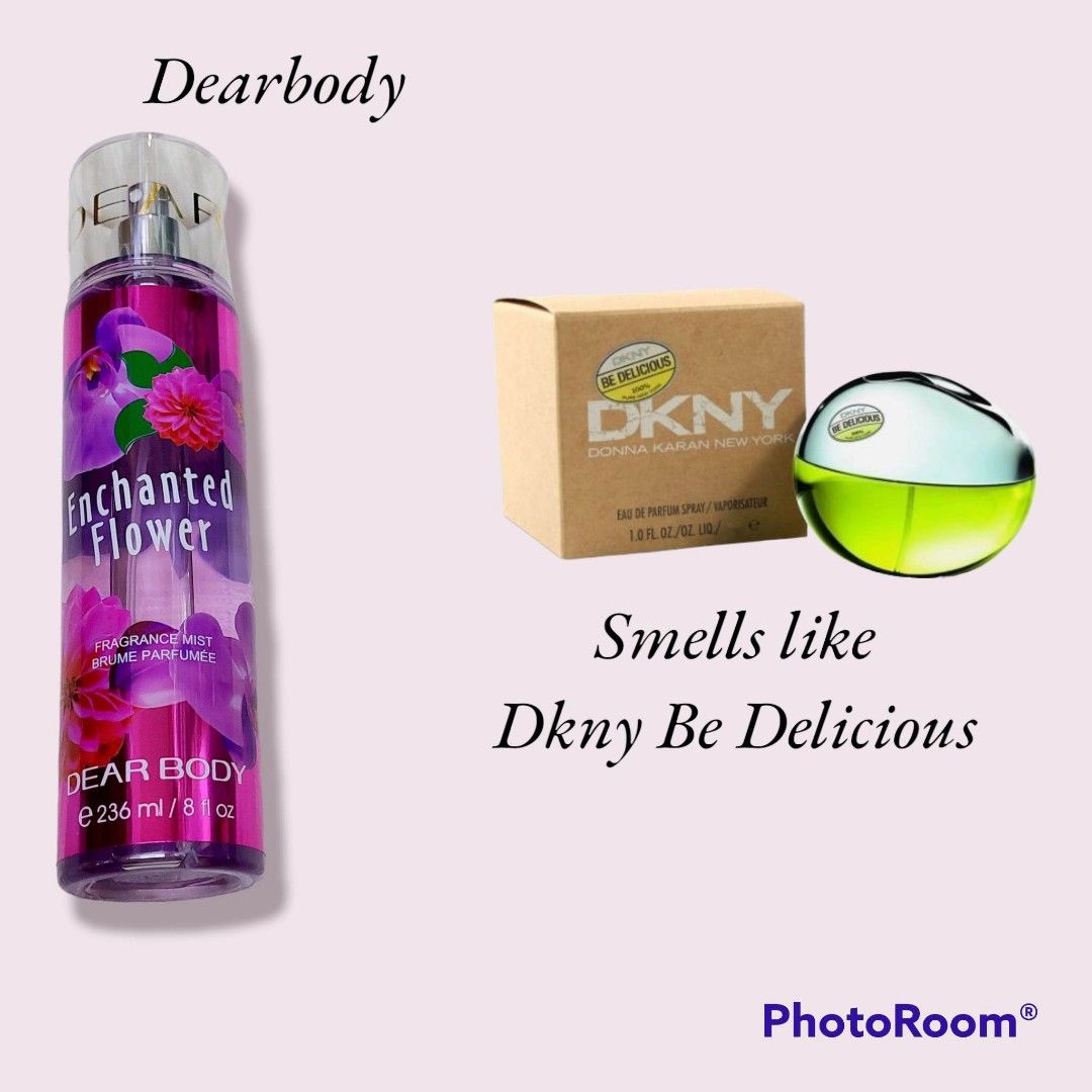 Smells like dkny be delicious top