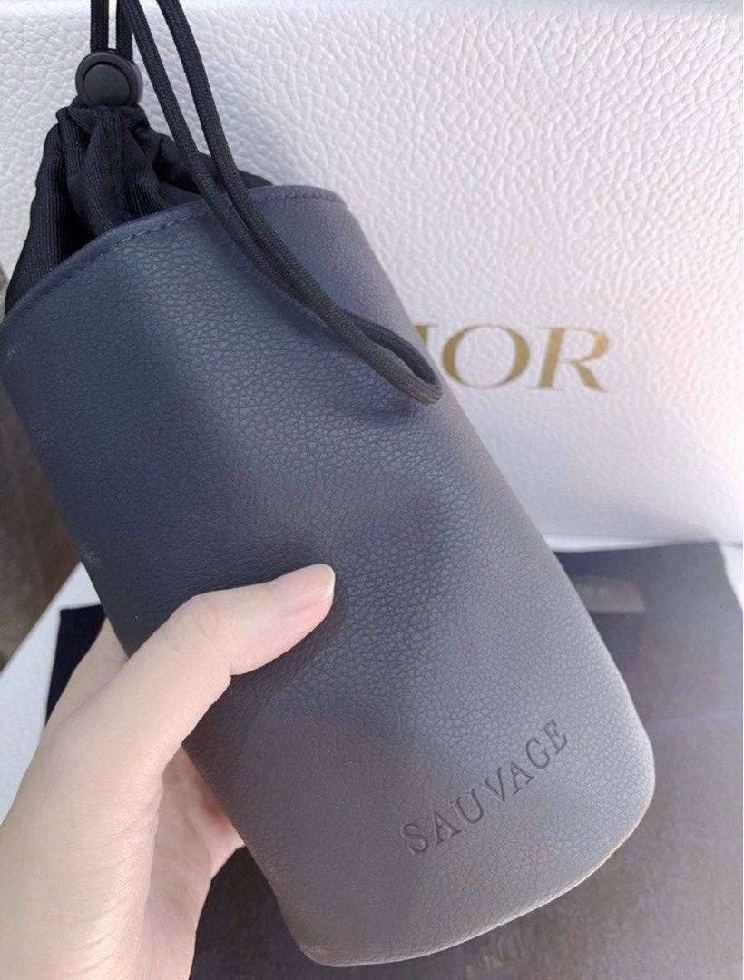 Dior sauvage pouch and towel