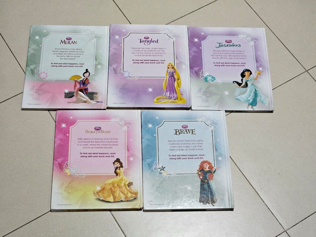 disney-princess-book-set-hobbies-toys-books-magazines-fiction