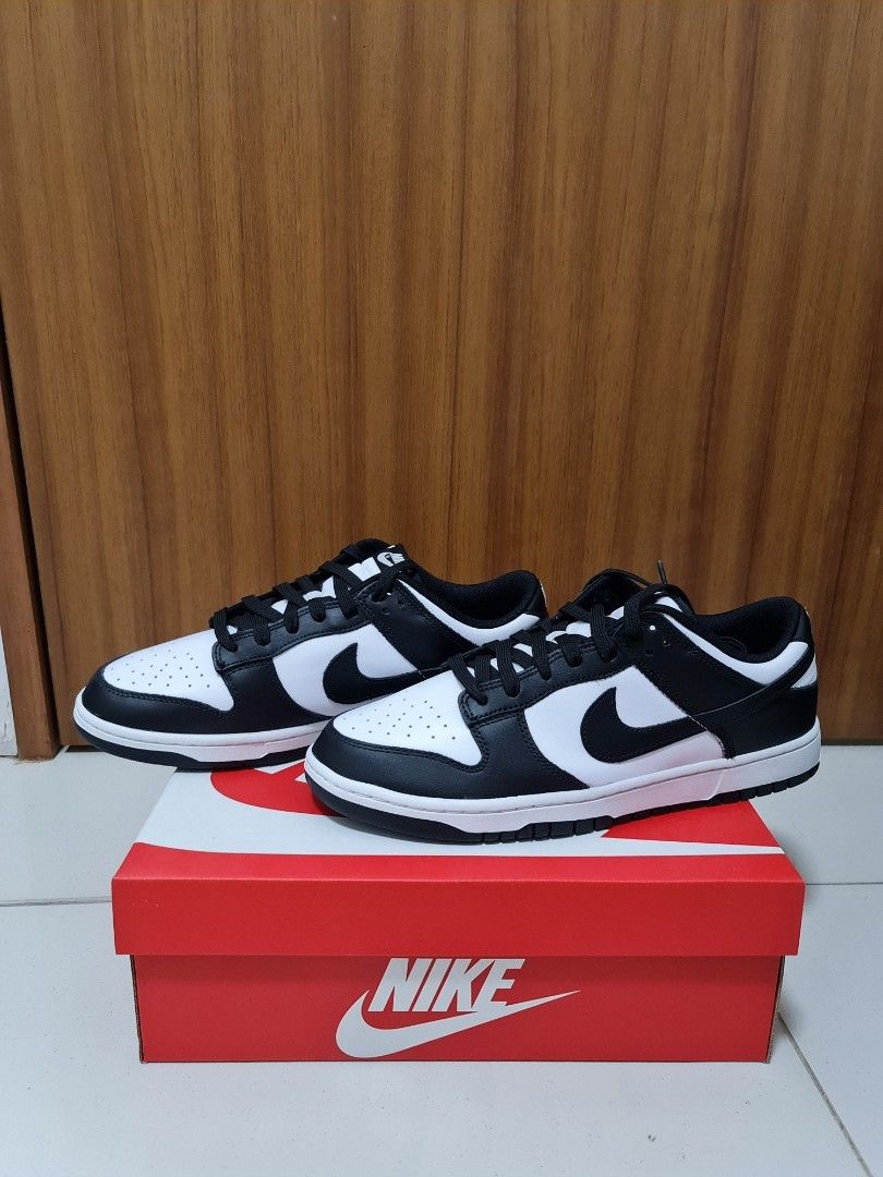 Dunk Low Panda Mens Us 12 Eu 46 Men s Fashion Footwear