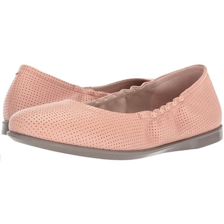 BNEW ECCO Women s Incise Enchant Slip on Ballet Flat in Muted Clay Women s Fashion Footwear Flats Sandals on Carousell