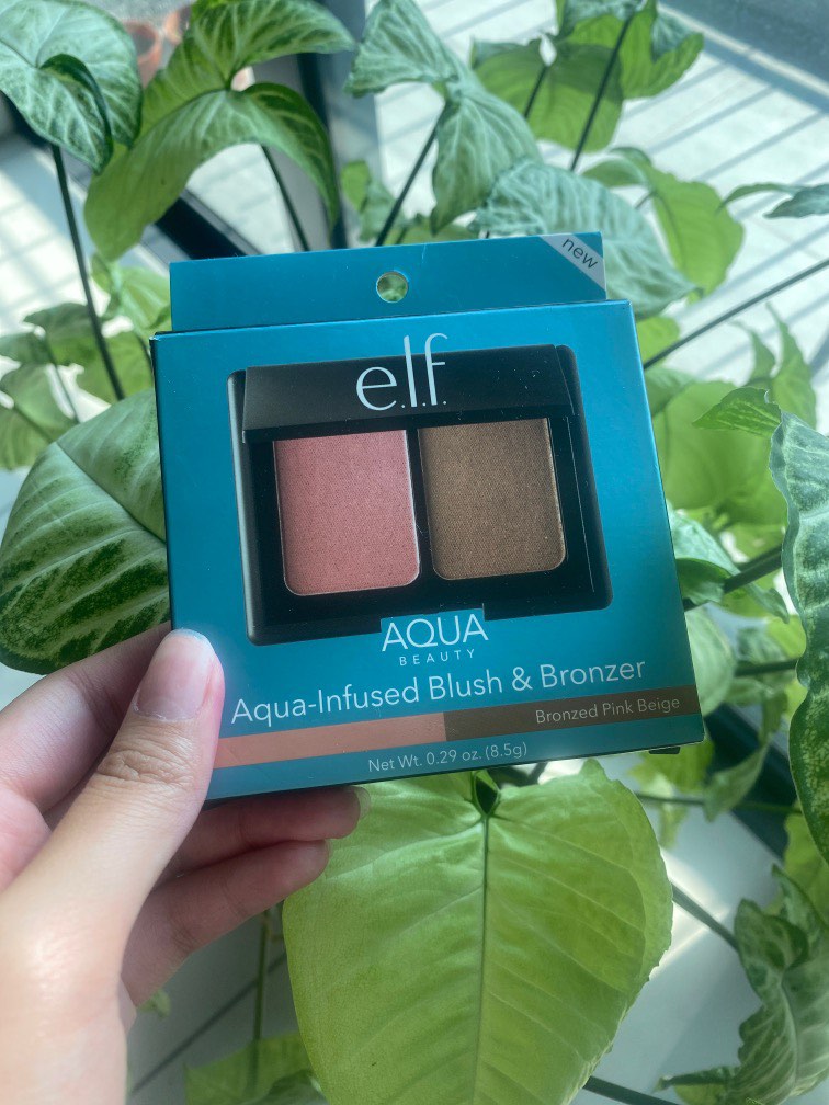 Elf cosmetics blush and bronzer + mirror, Beauty & Personal Care, Face