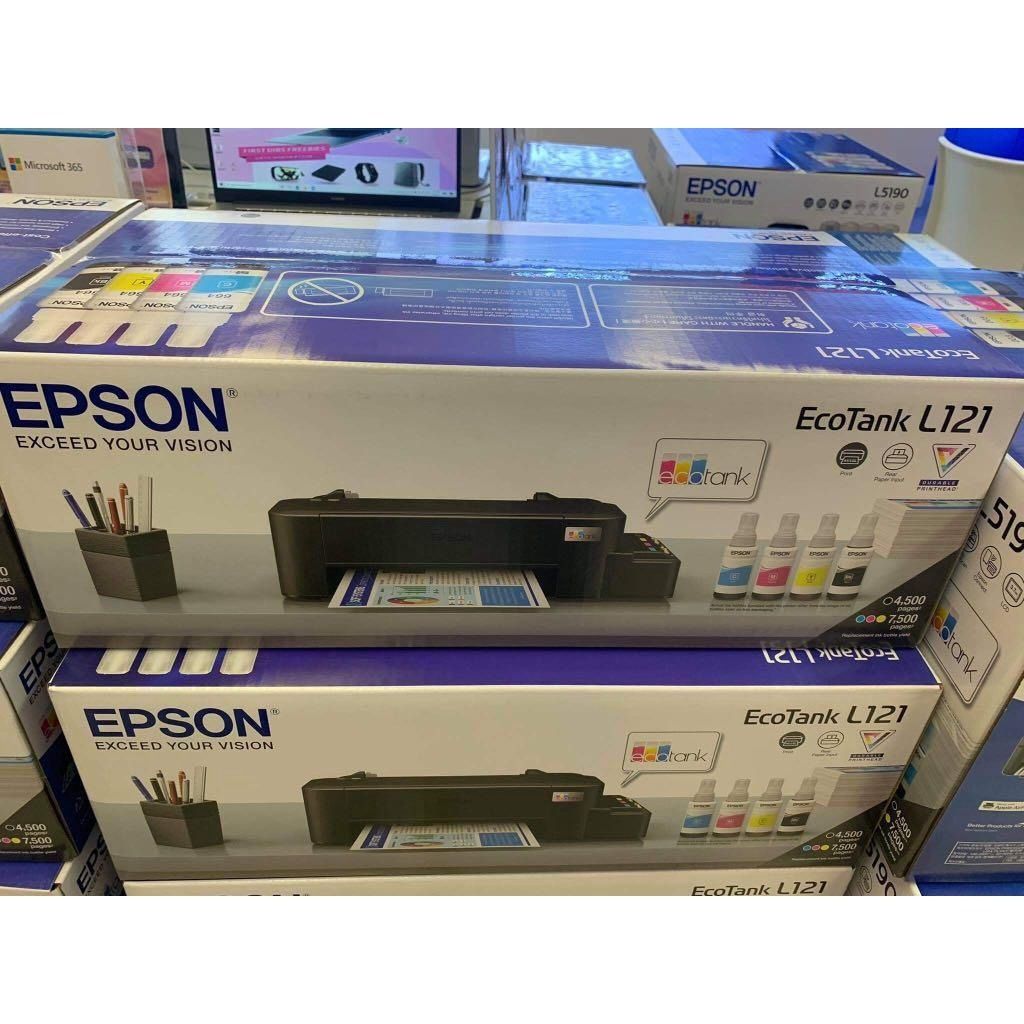 Epson L121 Ink Tank Printer Print Ink Tank System 664 Ink 121 Computers And Tech Printers 0138