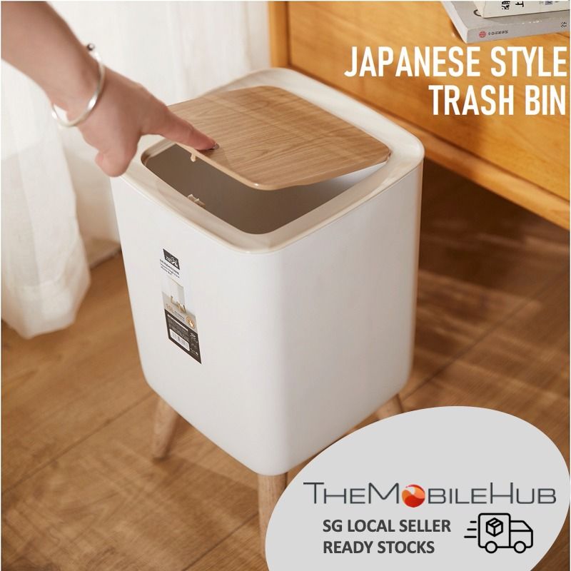 Trash bin / dustbin / dust bin, Furniture & Home Living, Cleaning &  Homecare Supplies, Waste Bins & Bags on Carousell