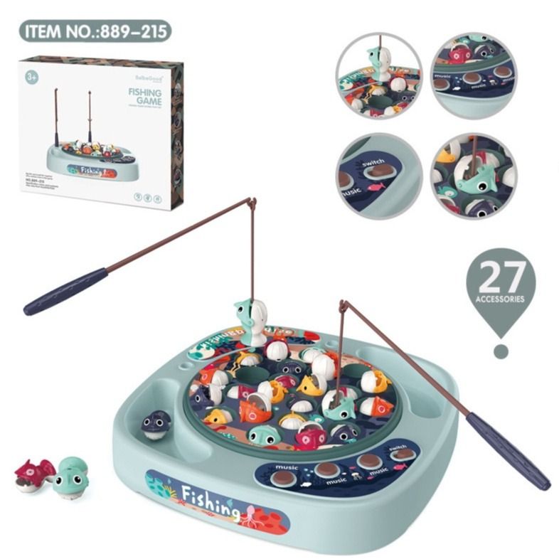 Fishing Toy 27pcs With Music