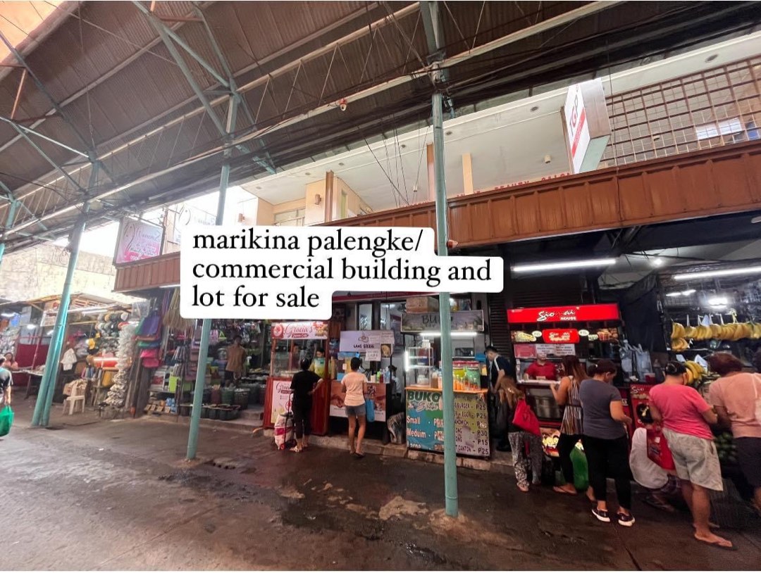 For Sale Marikina Commercial Building and Lot (Palengke / Market