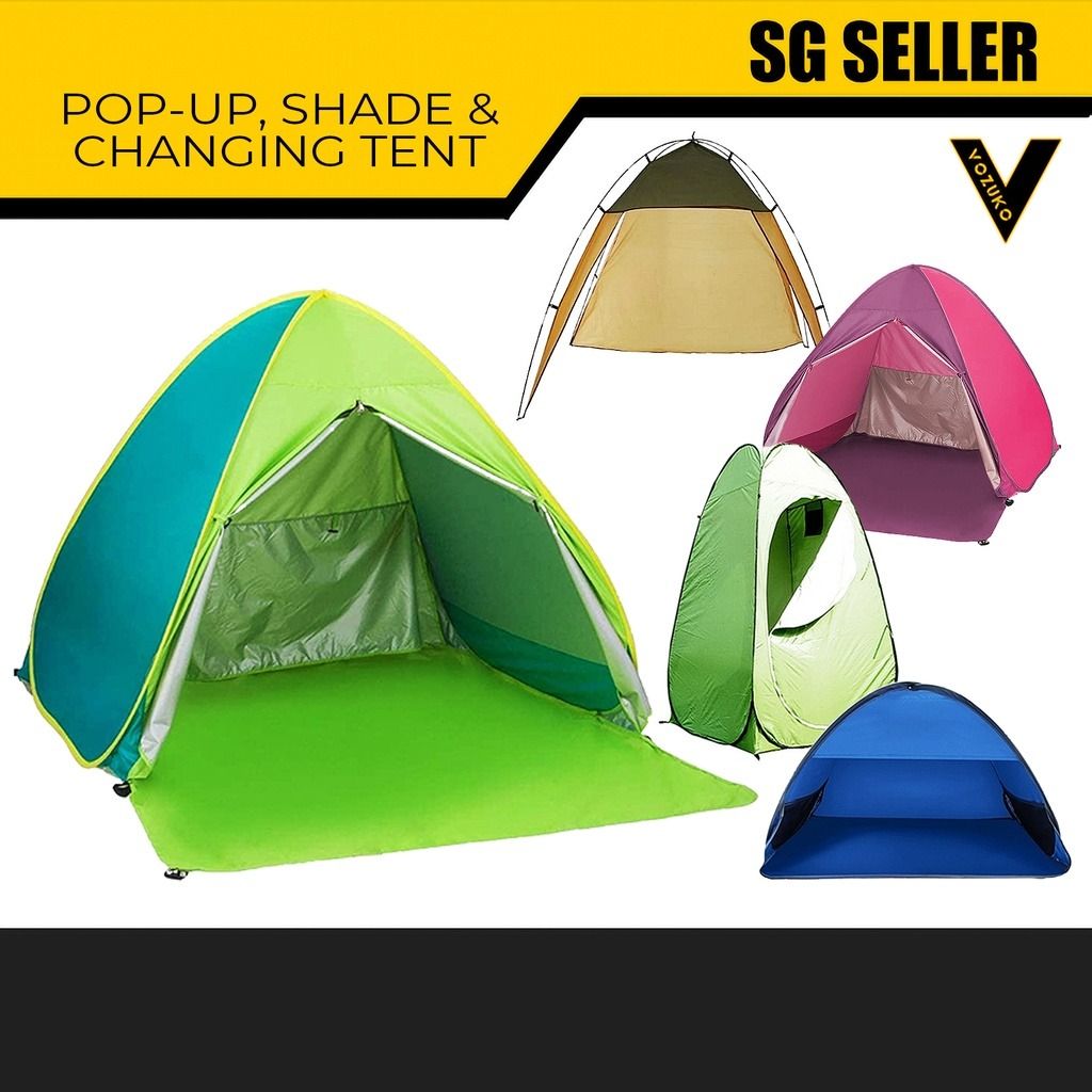 FREE DELIVERY Pop Up Shade DIY Changing Tent Big Beach Outdoor Camping Tent