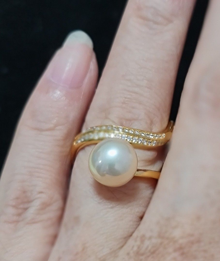 Cheap shop pearl ring