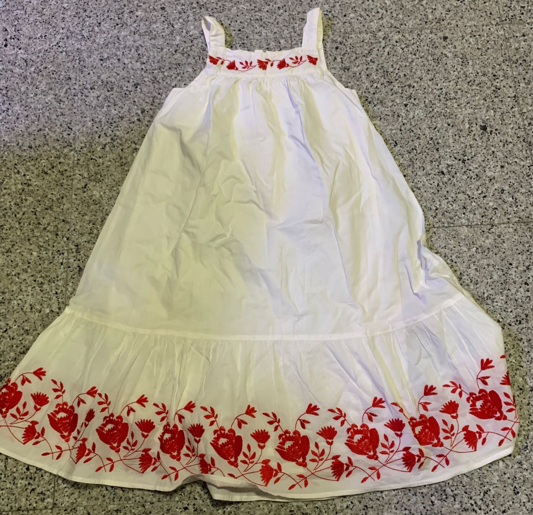 Gap kids sales white dress