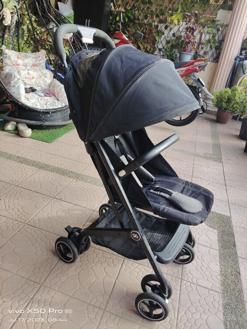 GB Gold Qbit Stroller Babies Kids Going Out Strollers on